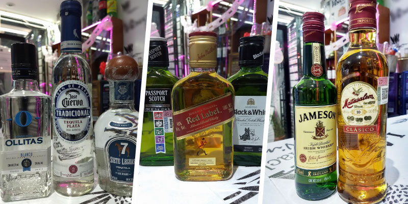 maguey, vinos, licores, tequilas, cervezas, vodkas, botellas, wisky, whisky, ron<br />
